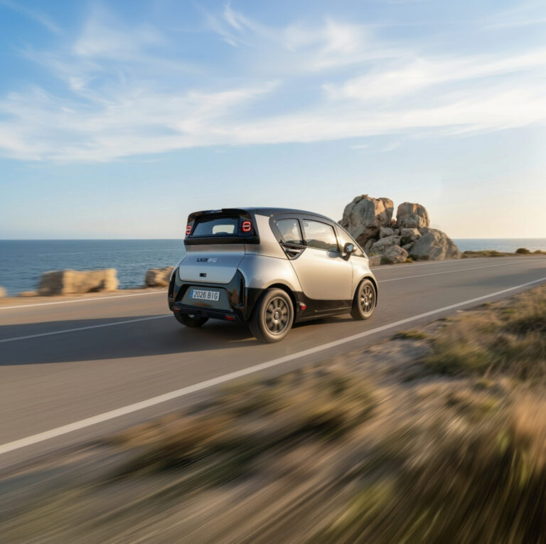 LIUX Big, hasta 270 km de autonomía eléctrica de una batería de 20 kWh