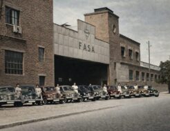 Primeros Renault 4/4 salidos de la planta de Valladolid