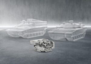 El futuro tanque europeo, alimentado por un motor Diesel de Rolls-Royce