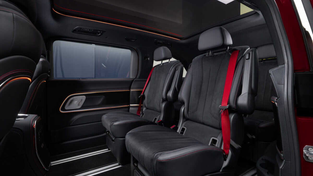 Neudefinition von Raum für eine neue Ära: der neue elektrische Mercedes Benz VLE Redefining space in a new era: the all new electric Mercedes Benz VLE