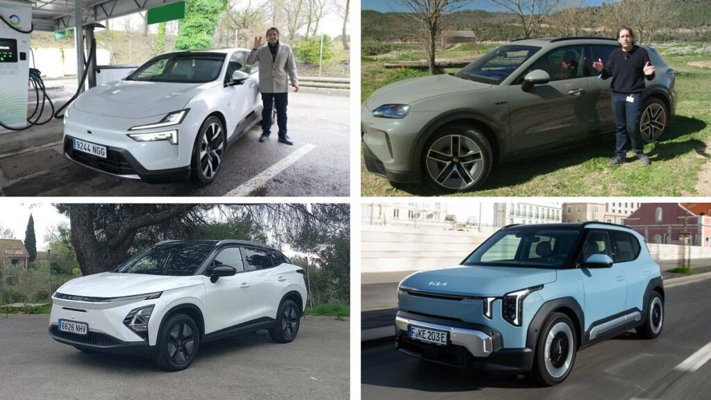 Polestar4 cayenne omoda5 ev2