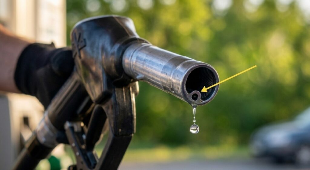 Orificio pistola gasolina