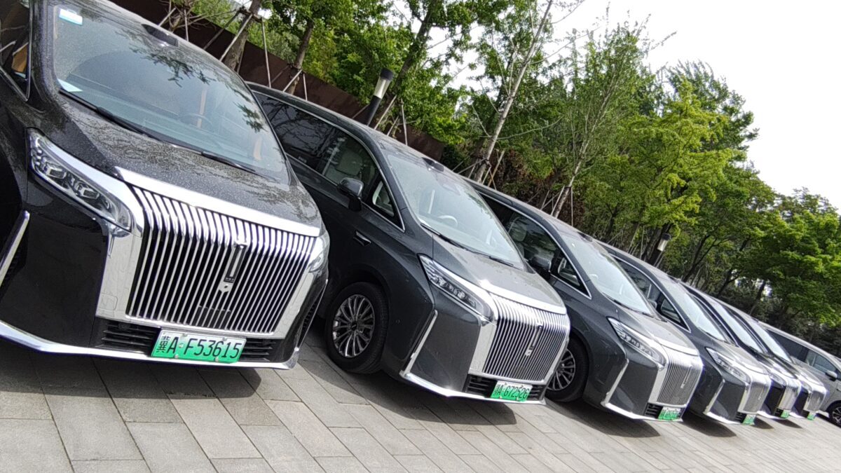 Monovolumen lujoso Wey de cinco metros de longitud. Para gustos, las parrillas...