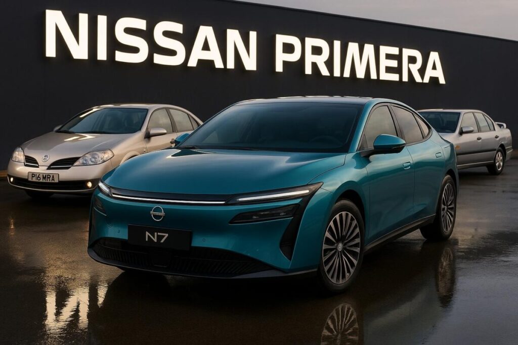 Nissan Primera vs Nissan N7