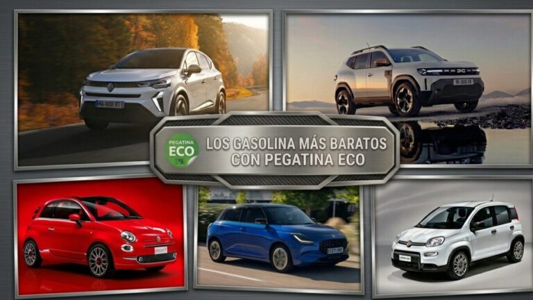Los 5 coches gasolina con etiqueta ECO más baratos