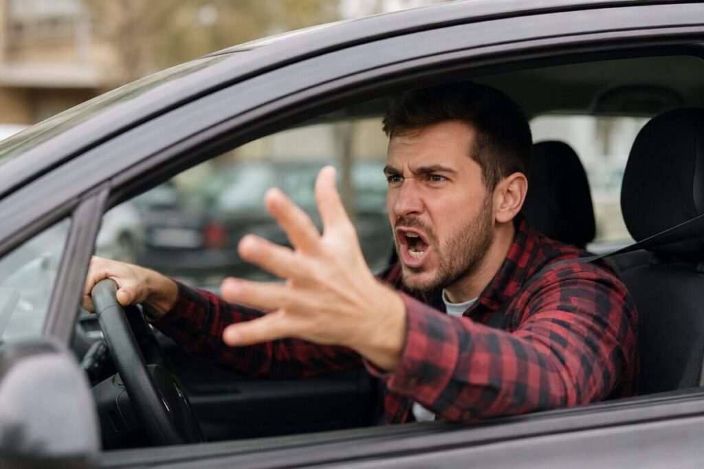 Insulto al volante