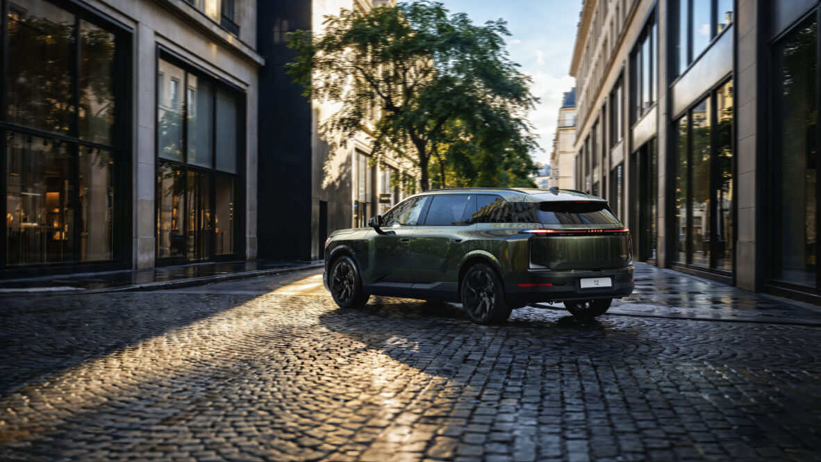 Lexus TZ, imponente SUV de 5,1 metros eléctrico