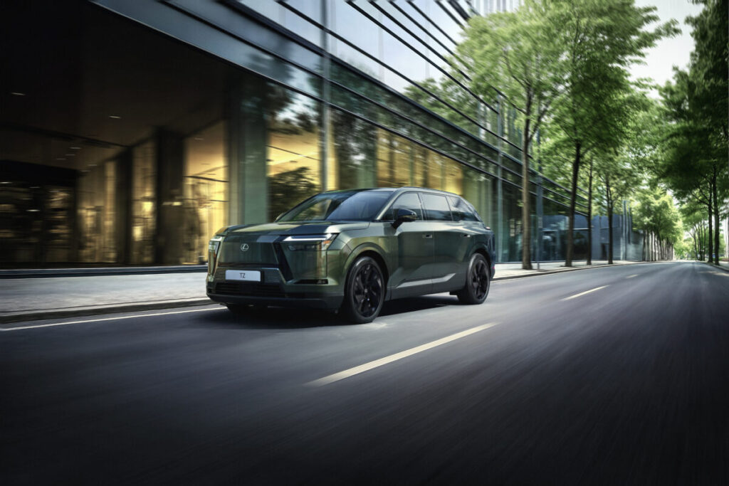 Lexus TZ, imponente SUV de 5,1 metros eléctrico