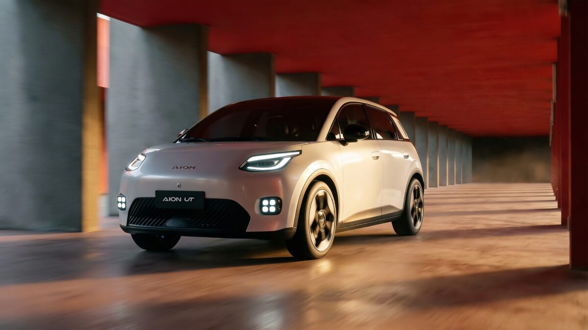 GAC AION UT, compacto eléctrico de 4,27 m 