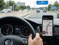 velocímetro v.s waze