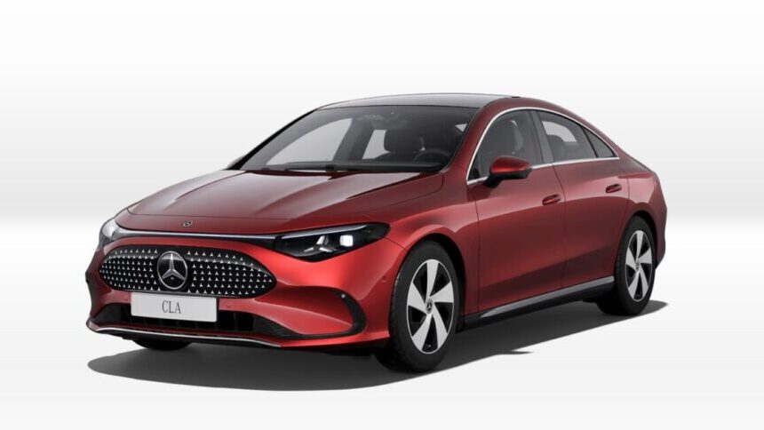 Mercedes CLA Screenshot
