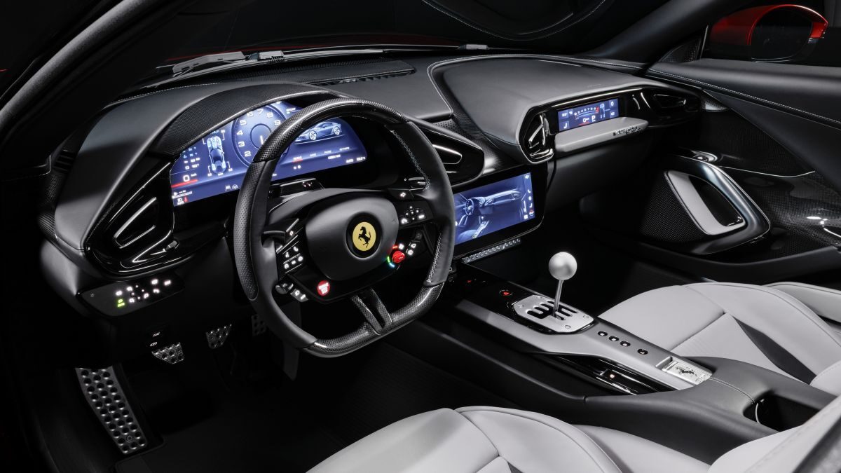 Ferrari 12Cilindri Manuale interior Ferrari 12Cilindri Manuale interior