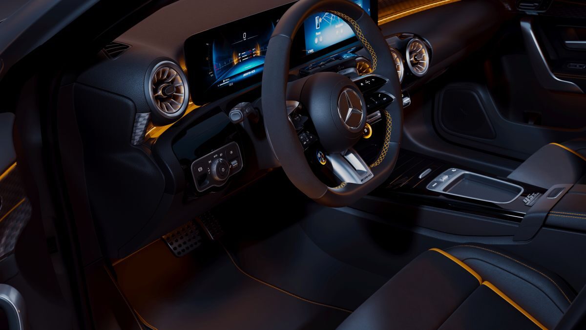 Mercedes AMG A 45 S 4MATIC+ Final Edition interior