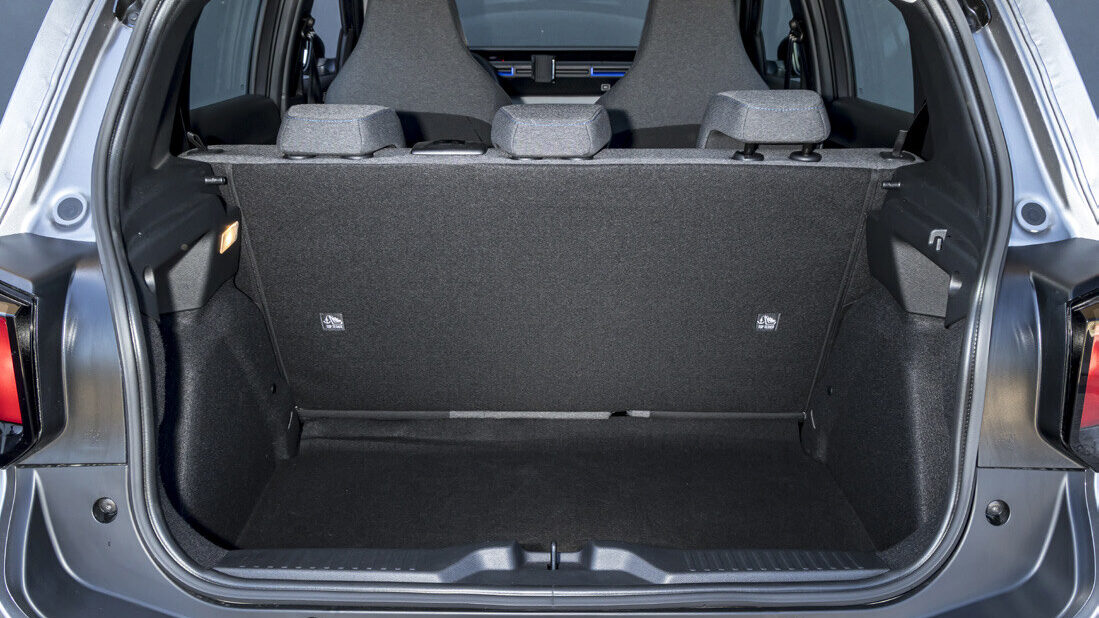 Maletero de 310 litros del Citroën ë-C3 Urban Range
