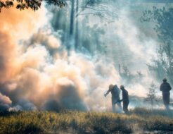 ¿Qué hacer si un incendio forestal corta la carretera? Descúbrelo incendio 2
