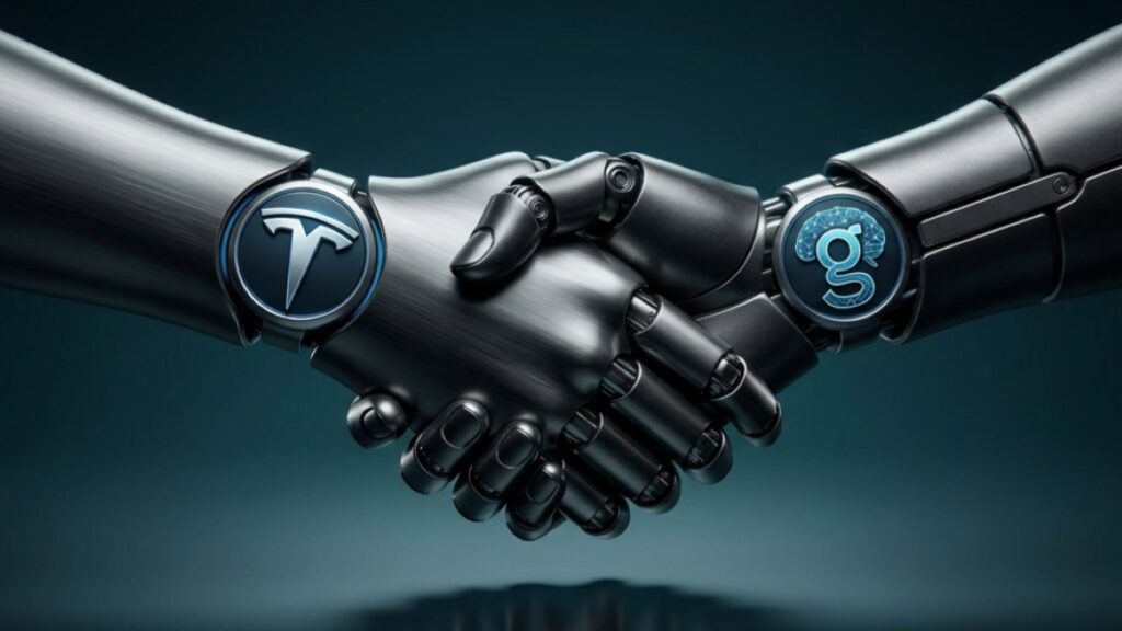 tesla y grok