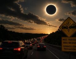 Un estudio alerta del riesgo de conducir durante un eclipse Eclipse
