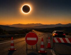 Estas son las carreteras cortadas por el eclipse solar en España Eclipse