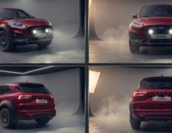 El nuevo Ford Kuga llegará en 2029 reinventado tras una jugada estratégica con Geely Ford kuga 2029 collage