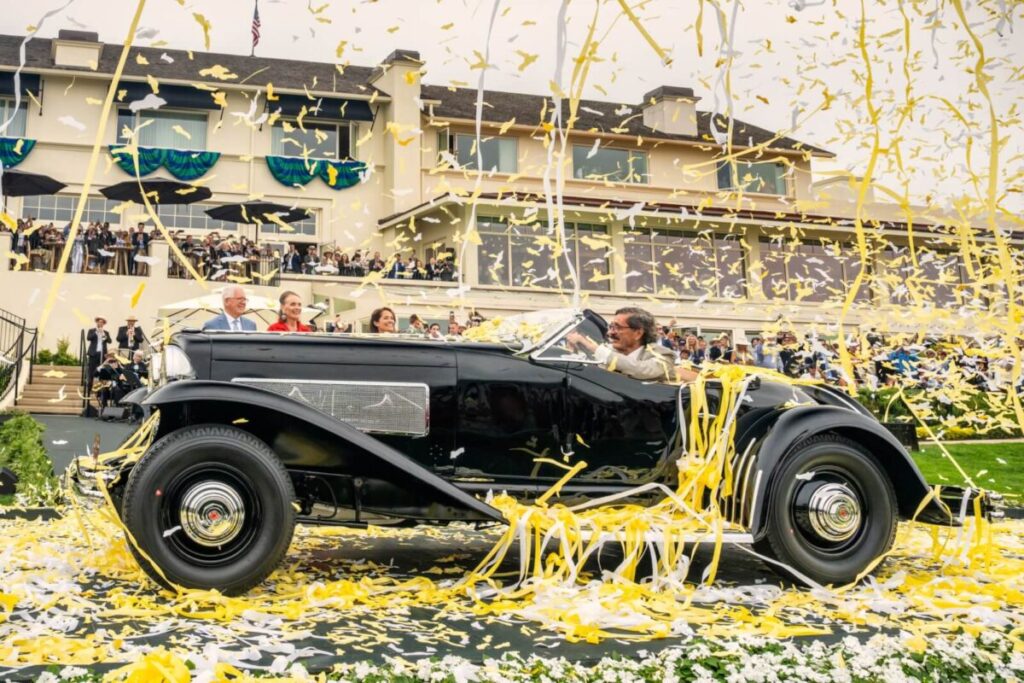 El coche ganador de Pebble Beach 2026 ha sido un Duesenberg SSJ Special Speedster de 1935
