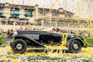 El coche ganador de Pebble Beach 2026 ha sido un Duesenberg SSJ Special Speedster de 1935