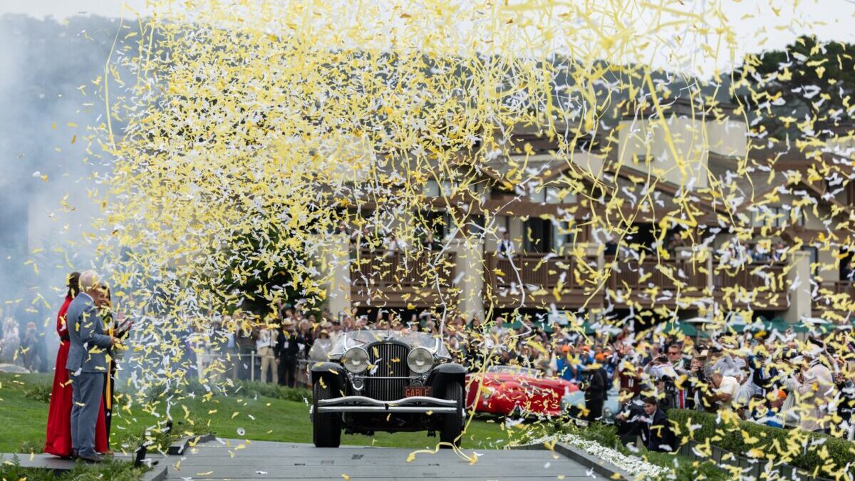 El coche ganador de Pebble Beach 2026 ha sido un Duesenberg SSJ Special Speedster de 1935