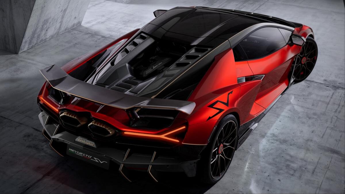 Lamborghini Revuelto SV trasera Lamborghini Revuelto SV trasera