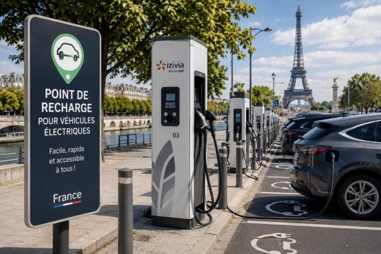 Punto de recarga Francia