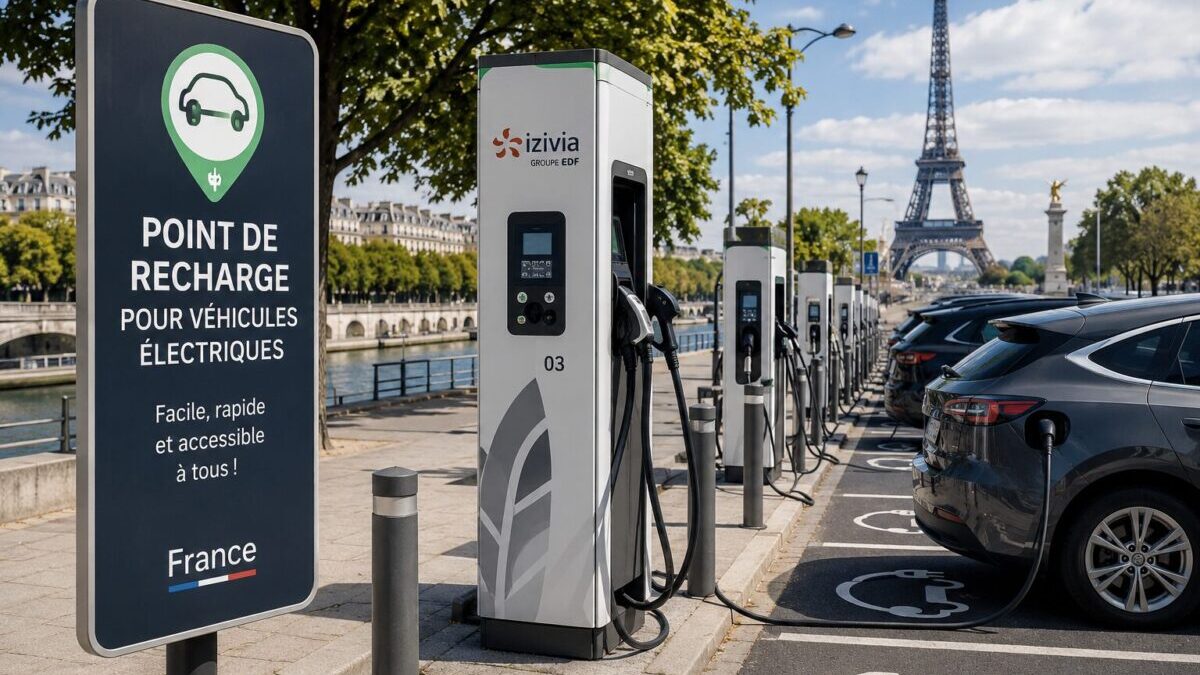 Punto de recarga Francia