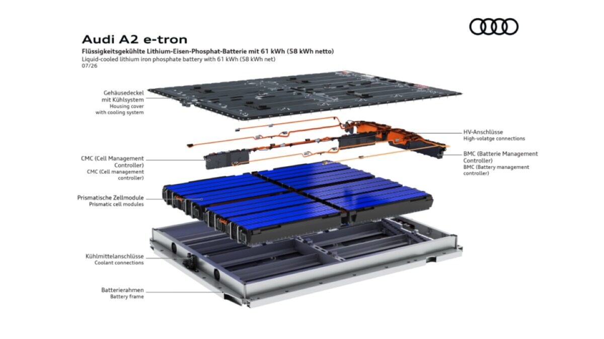 bateria audia A2 e tron bateria audia A2 e tron
