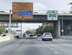 El nuevo carril Bus-VAO de la A-2 que no va a gustar nada a los dueños de coches cero emisiones bus vao